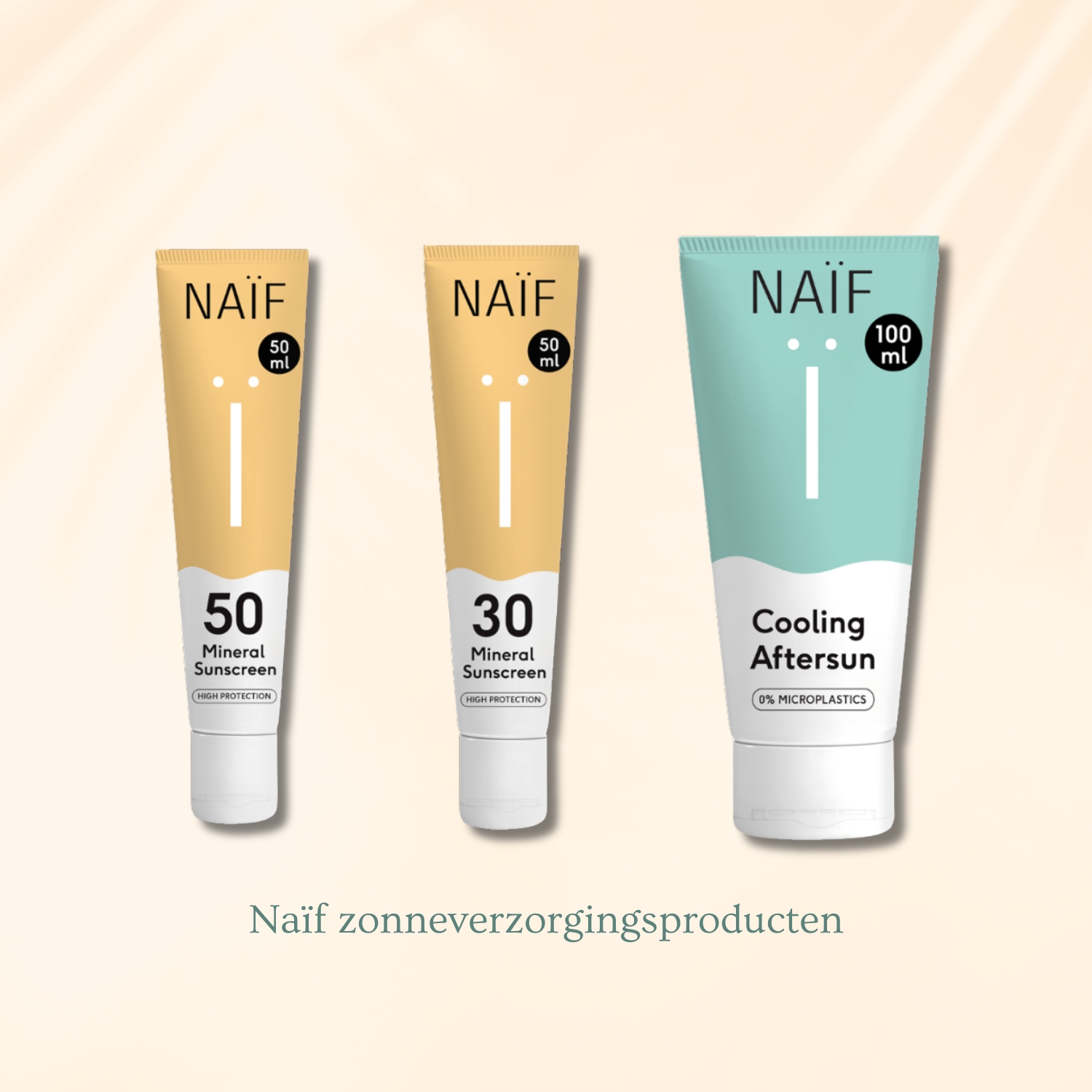 Naïf zonneverzorgingsproducten