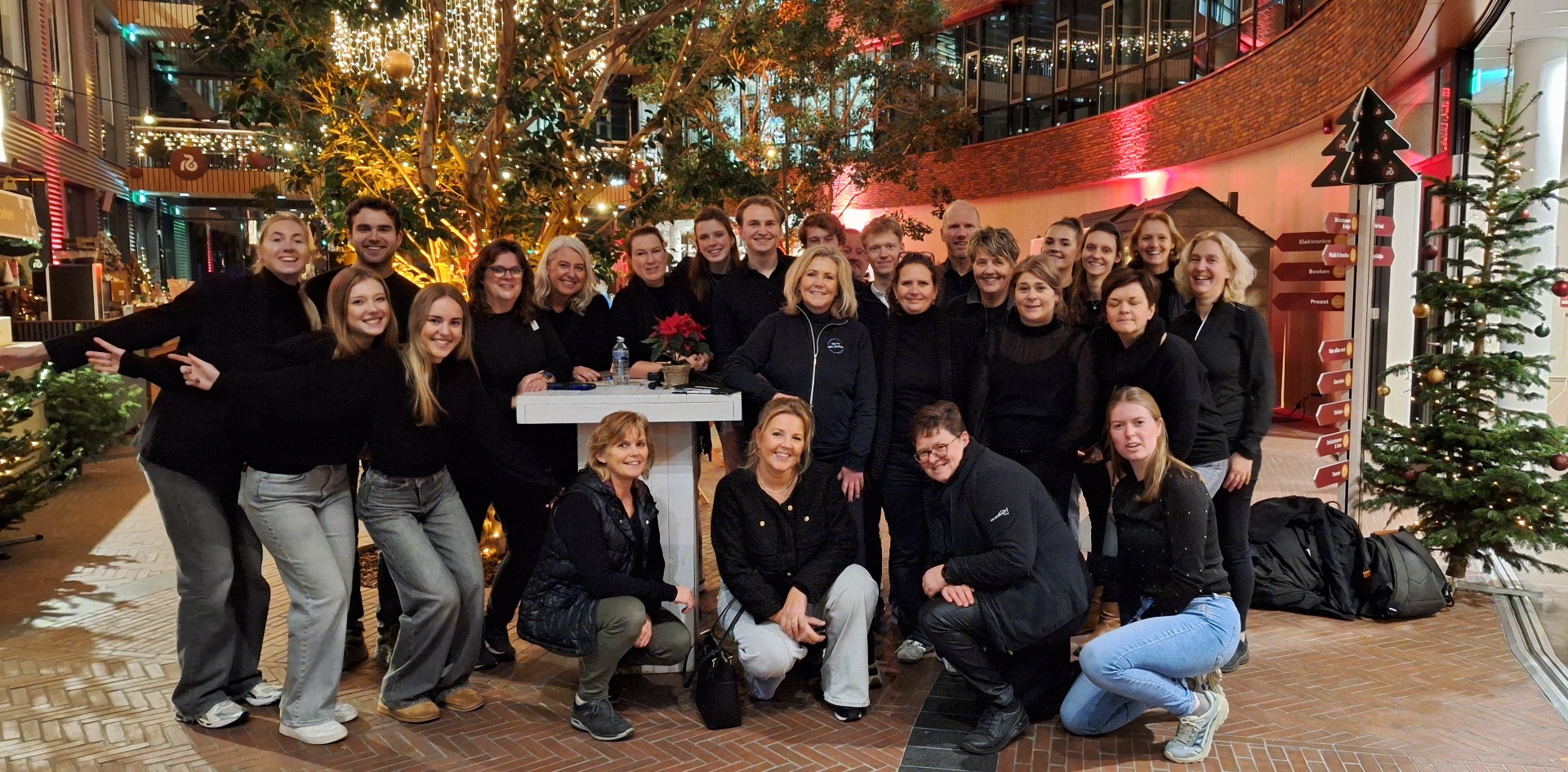 Het team van Zeg het met Duiten